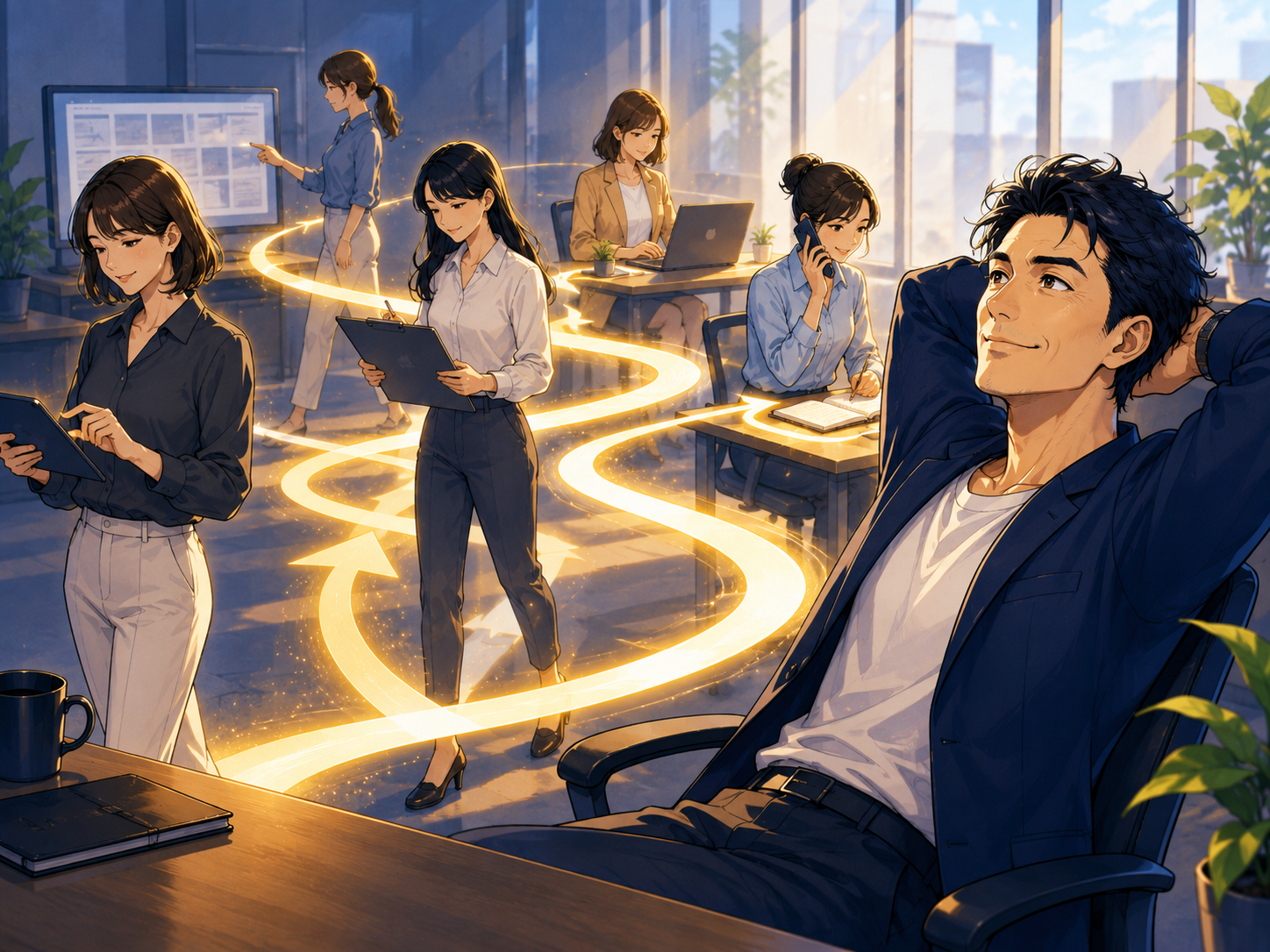 女の子が自走しスタッフいらずの運営